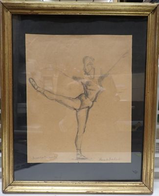 Alexandre BERLANT (1921-1994) : Danseuse.