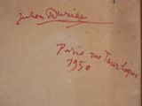 an old book with writing on it with a picture of a man