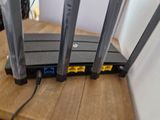 a close up of a router on a wooden table