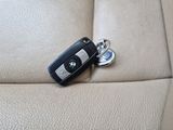 a car key in the back seat of a car