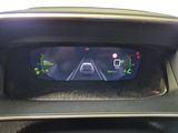 the dashboard of a car with a digital display on it