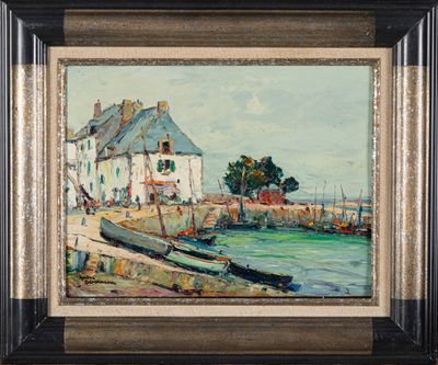 André BERONNEAU (1866-1973) Le Croisic, 1927