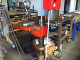 a machine that is sitting in a garage