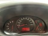 a close up of a car dashboard with a speedometer