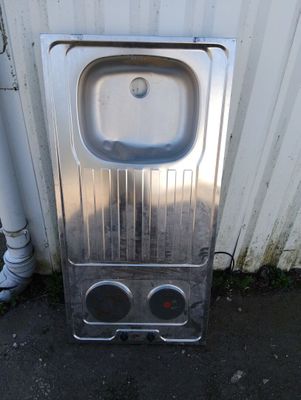 Cuisine pour module de chantier