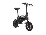 une image représentant une trottinette électrique noire et rouge sur fond blanc
