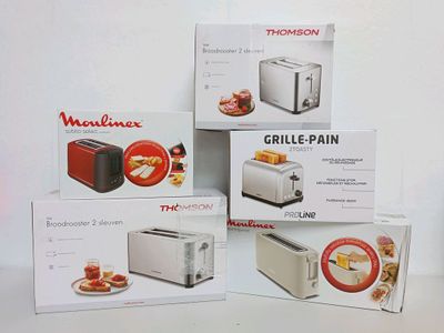 Lot de 5 grilles pain - THOMSON - PROLINE - MOULINEX - Desce…
