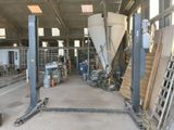 a large room with a lot of equipment in it