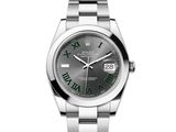 rolex datejust 31mm steel grey roman numerals