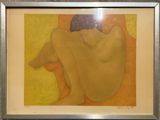 l'image d'un tableau représentant une femme nue assise sur une chaise