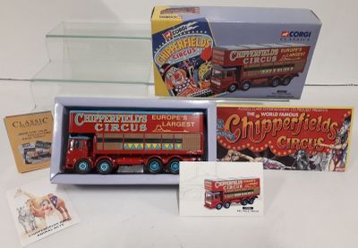 Corgi camion Chipperfields Circus année 1994