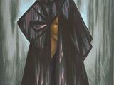 une image représentant un tableau d'un homme vêtu d'une robe noire
