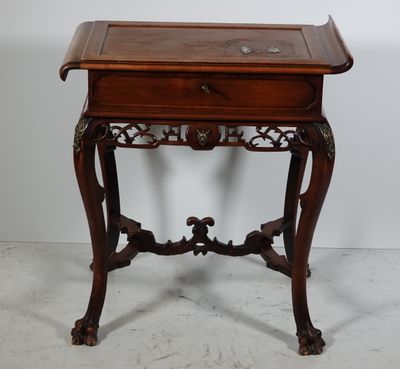 GABRIEL VIARDOT (DANS LE GOÛT DE) TRAVAILLEUSE en merisier o…