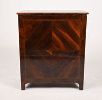 Petite commode formant "écritoire" en placage de bois de vio… (photo 5)