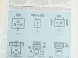 a book open to a page with a bunch of diagrams