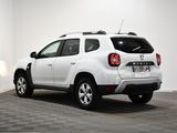 a picture of a white dacia parked in a room