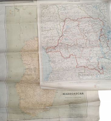a map of madagascar and a map of the country