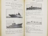 an open book with pictures of ships and ships on it