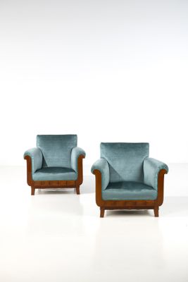 paire de fauteuils Art déco de style « Person »