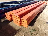 many different types of steel beams stacked on top of each other