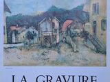 une image représentant un tableau d'un village avec des bâtiments et des arbres