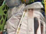a basket full of baby products in a store
