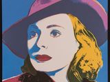 an image of a painting of a woman wearing a hat