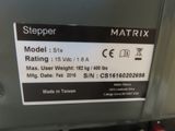 a close up of a sign on the back of a machine