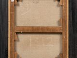 a close up of a picture frame with a picture in it
