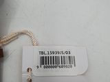 a tag on a piece of paper that is attached to a pair of scissors