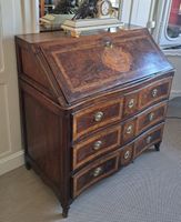 COMMODE SCRIBANNE en bois de placage et marqueterie ouvrant … (photo 4)