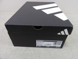 a black box with a white logo on it