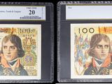 trois billets de banque différents, sur lesquels figure l'effigie d'un homme d'un côté et celle d'une femme de l'autre