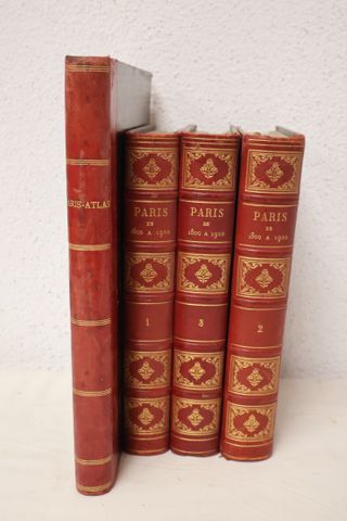 SIMOND Charles : Paris de 1800 à 1900. Paris, Plon, 1900. 3 volum...
