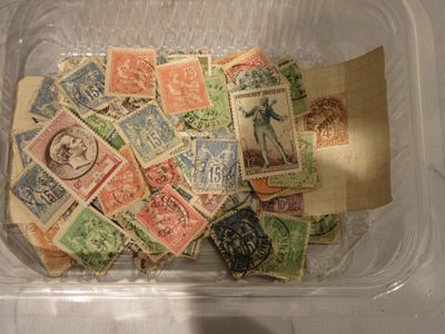 Lot DE Timbres Majorite Obliteres 30 - 50 Euro