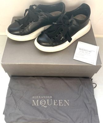 ALEXANDER MCQUEEN - Baskets Alexander McQueen en cuir lisse …