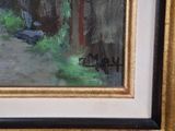 a picture of a painting on the wall of a house
