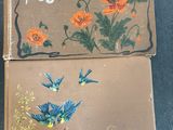 a book that has a picture of flowers on it