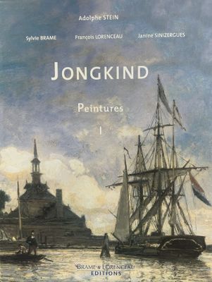 the cover of a book with a painting of a ship in the water