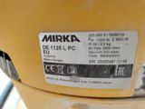 a close up of a label on the back of a machine