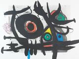a picture of a painting of an eye with a bird on it