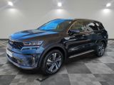 a blue 2020 kia kole suv parked in a showroom