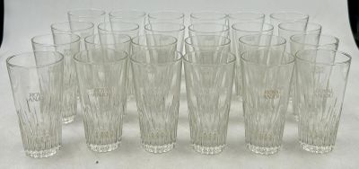 415 / CHC8 / 24 verres publicitaires "Royal Anjou".