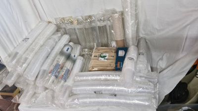 a lot of items that are sitting on a table