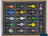 a box with a lot of toy cars in it