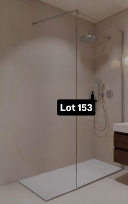 Parois de douche de 80 cm , couleur blanc