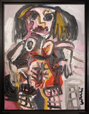 Thierry LOULÉ (né en 1967). Nu féminin.