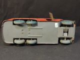 a toy train that is sitting on a table