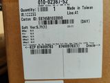 a box that has a label on it with a sticker on it