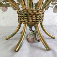 Lustre de style Italien ( Florence ou Venise), à décor de ro… (photo 3)